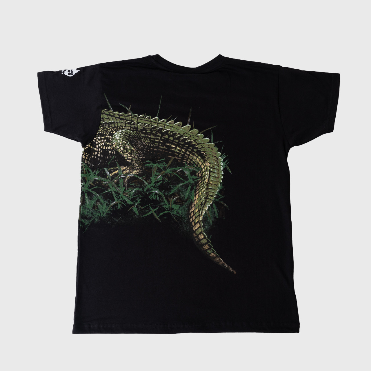 Crocodile Adult T-Shirt - Black